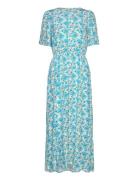 Objmila 2/4 Long Dress 127 Object Blue