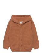 Knit Cardigan Ls Fixoni Brown