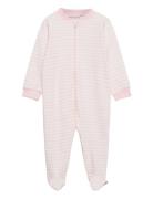 Nightsuit W.zipper A. Foot Fixoni Pink