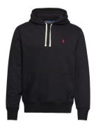 Rl Fleece-Lsl-Knt Polo Ralph Lauren Black