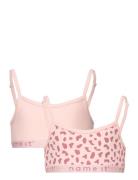 Nkfstrap Short Top 2P Strawberry Pink Name It