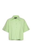 Pckiana Ss Shirt Bc Pieces Green