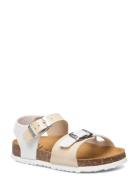 Sl Dolphin Patent Silver-Beige Scholl Patterned