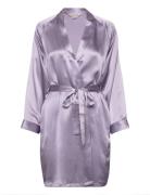 Pure Silk - Short Kimono Lady Avenue Purple