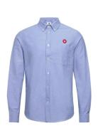 Tod Shirt Double A By Wood Wood Blue