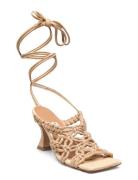 Stephanie Coffee Milk Sandals MIISTA Beige