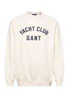 Yacht C-Neck Raglan GANT Cream