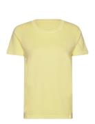 Sunfaded C-Neck Ss T-Shirt GANT Yellow
