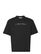 Space Dye Logo Mod Comf T-Shirt Calvin Klein Black