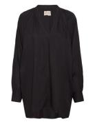 Florence Shirt Twill Moshi Moshi Mind Black