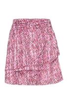Gwen Printed Mini Skirt Dante6 Pink