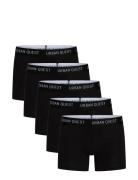 5-Pack Men Bamboo Tights URBAN QUEST Black