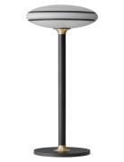 Øs1 Table Lamp With Node Shade Lights Black