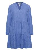 Objfeodora Gia L/S Dress Div Object Blue