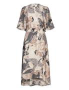 Elitaiw Wrap Dress InWear Grey