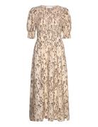 Juliakb Long Dress Karen By Simonsen Cream