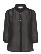 Recycled Polyester Shirt Rosemunde Black