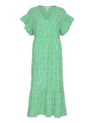 Objazana S/S Long Dress 126 Object Green
