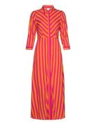 Yassavanna Long Shirt Dress S. Noos YAS Orange