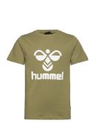 Hmltres T-Shirt S/S Hummel Khaki
