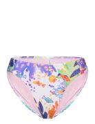 Under The Sea High Leg Ruched Side Pant Seafolly White