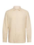 Regular-Fit Linen Cotton Shirt Mango Cream