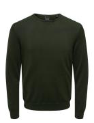 Onswyler Life Reg 14 Ls Crew Knit Noos ONLY & SONS Green