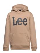 Wobbly Graphic Bb Oth Hoodie Lee Jeans Brown