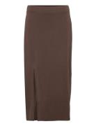 Ellemw Skirt My Essential Wardrobe Brown