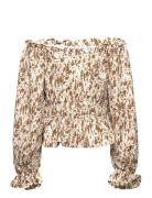 Ponte Off Shoulder Grunt Brown