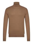 Jjeemil Knit Roll Neck Noos Jack & J S Brown