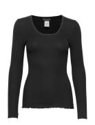 Silk T-Shirt Rosemunde Black