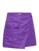 Regan Mini Skirt NORR Purple
