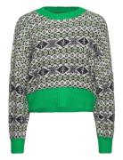 Onldea L/S Jq O-Neck Cc Knt ONLY Green