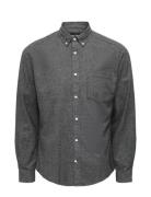 Onsniko Ls Melange Shirt ONLY & SONS Black