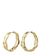 Julita Recycled Hoop Earrings Pilgrim Gold