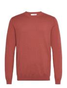 Slhberg Crew Neck Noos Selected Homme Red