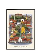 Bornholm Standard Poster Martin Schwartz Patterned