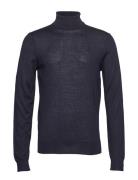 Cfkonrad Merino Roll Neck Knit Casual Friday Blue