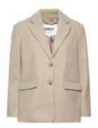 Onlwembley L/S Ovs Blazer Tlr Noos ONLY Beige