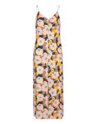 Dustinmd Print Strap Dress Modström Brown