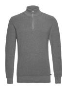 Mario Half Zip Clean Cut Copenhagen Grey