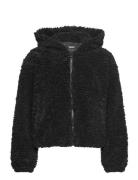 Onlellie Sherpa Hooded Jacket Cc Otw ONLY Black