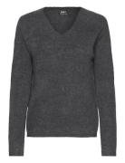 Onlcamilla V-Neck L/S Pullover Knt Noos ONLY Grey