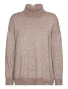 Srkira Rollneck Knit Soft Rebels Brown