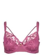 Graphic Support Covering Underwired Bra CHANTELLE Pink