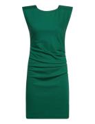 India Round-Neck Dress Kaffe Green