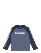 Hmlboys T-Shirt L/S Hummel Blue