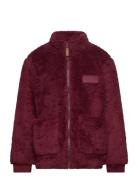 Stuga Fleece Jacket Ebbe Kids Red