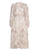 Bohemian Midi Dress By Ti Mo White